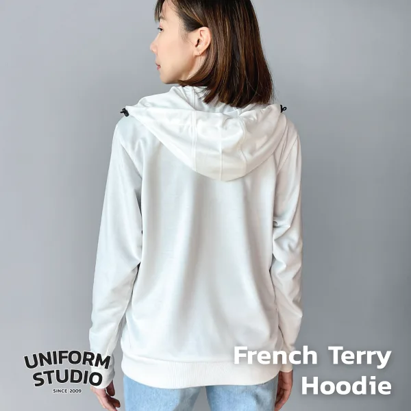 Everyday Hoodie Jacket ผ้า French Terry สีขาว / White 10