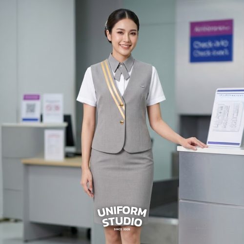 Reception / เสื้อเชิ้ต, กระโปรง, ชุดพนักงานต้อนรับ