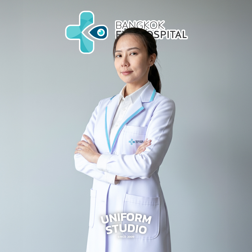 โรงพยาบาลจักษุกรุงเทพ Bangkok Eye Hospital / เสื้อกาวน์