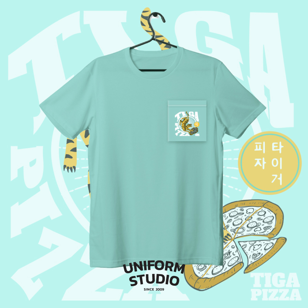 Tiga Pizza By Sukishi Group / เสื้อยืด