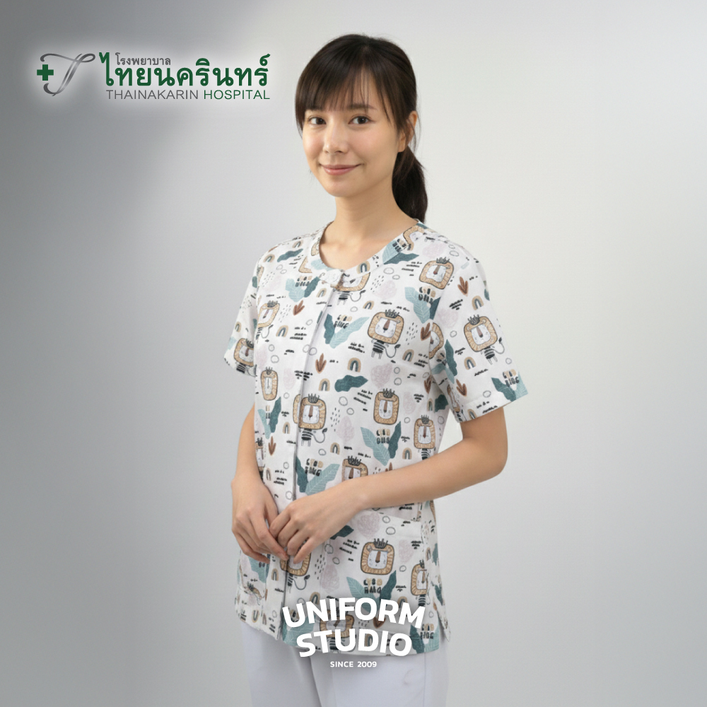 โรงพยาบาลไทยนครินทร์ / แผนกกุมารเวช / ชุดสครับ
